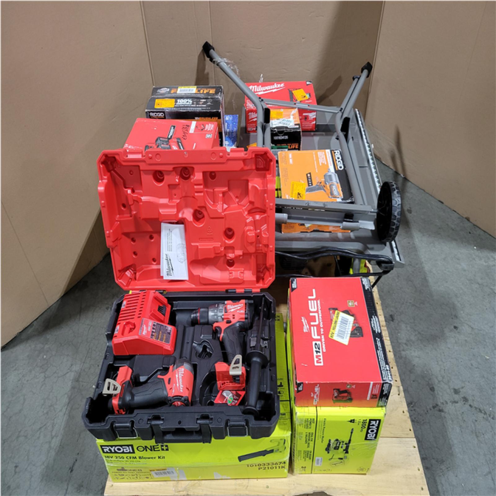 CALIFORNIA AS-IS TOOL PALLET
