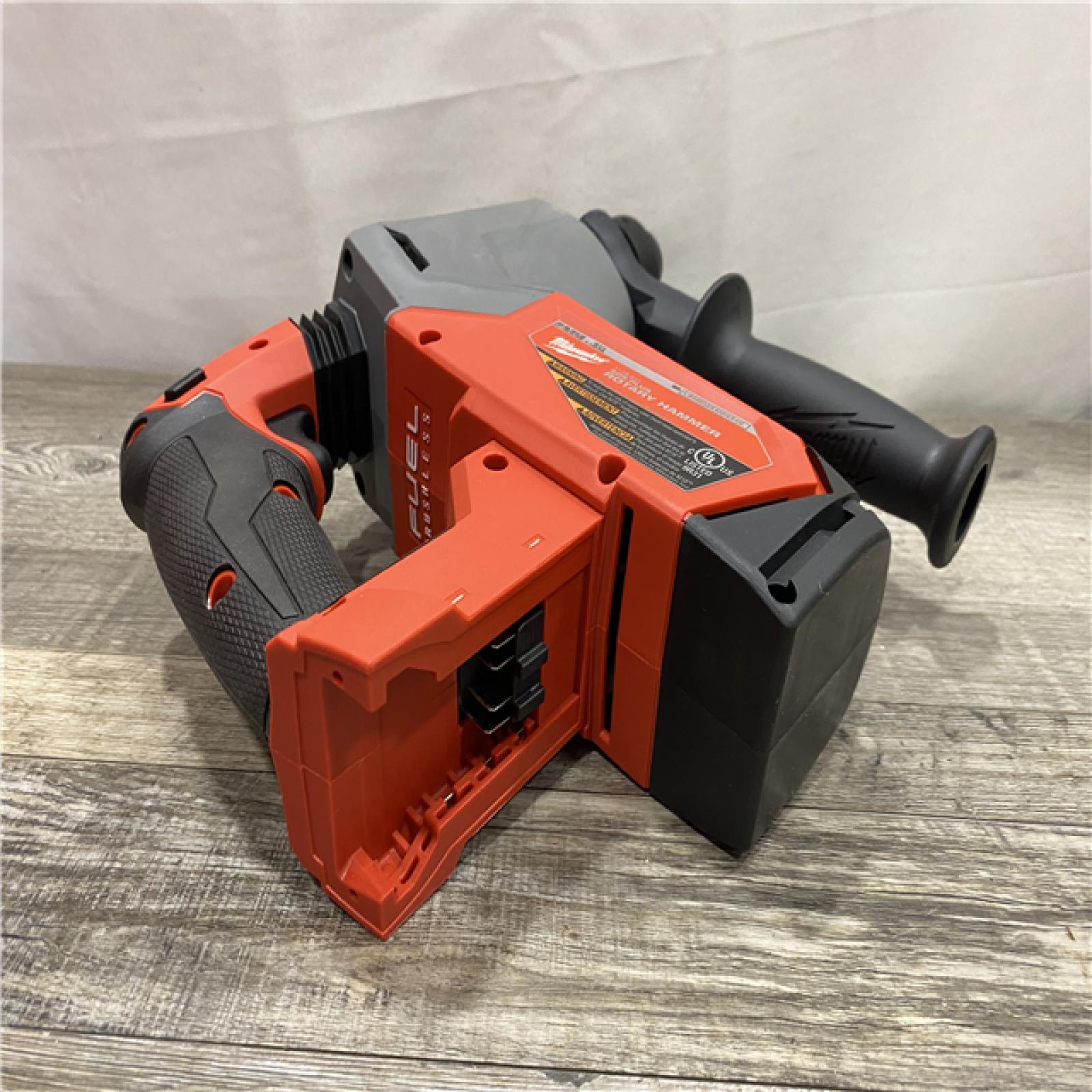 AS-IS Milwaukee  FUEL 18V Lithium-Ion Brushless Cordless 1 in. SDS-Plus Rotary Hammer (Tool-Only)