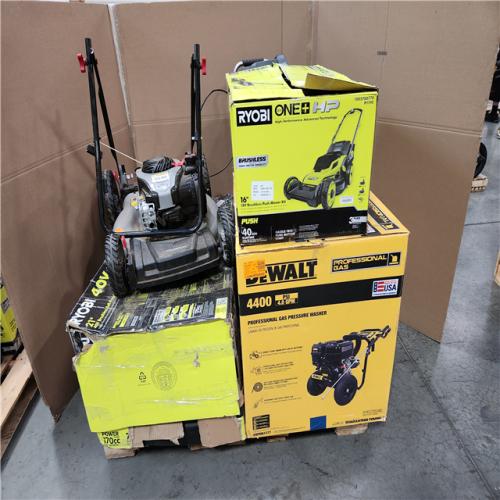 CALIFORNIA AS-IS OUTDOOR POWER EQUIPMENT