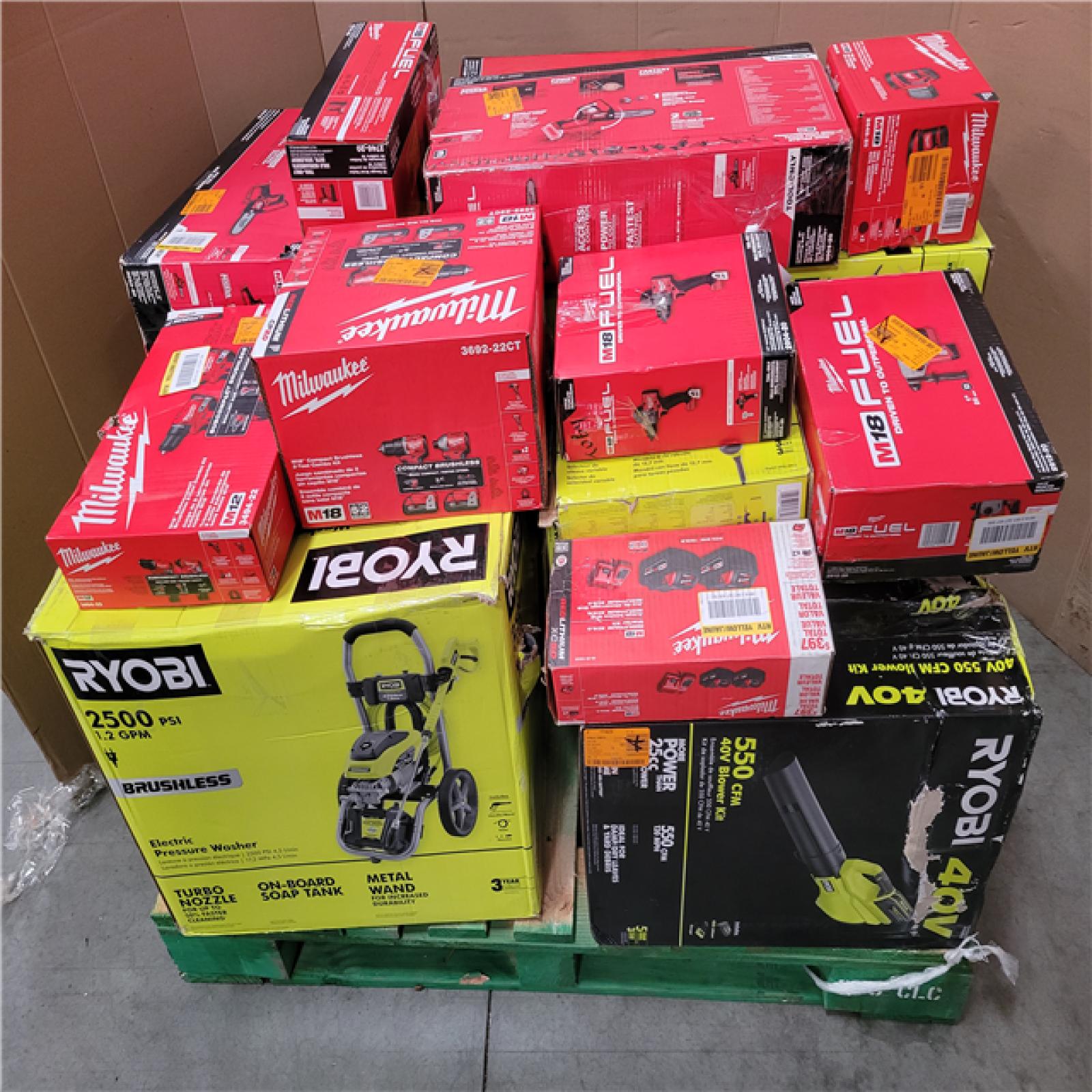 CALIFORNIA AS-IS TOOL PALLET