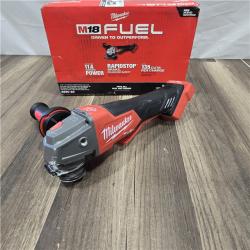 AS-IS Milwaukee 2880-20 FUEL 18-Volt Lithium-Ion Brushless Cordless 4-1/2 in./5 in. Grinder W/Paddle Switch (Tool-Only)