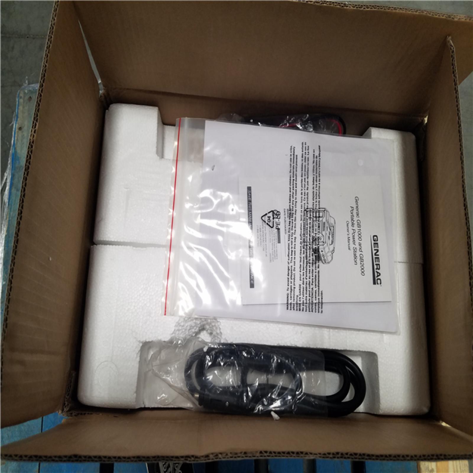CALIFORNIA AS-IS GENERAC PORTABLE GENERATOR