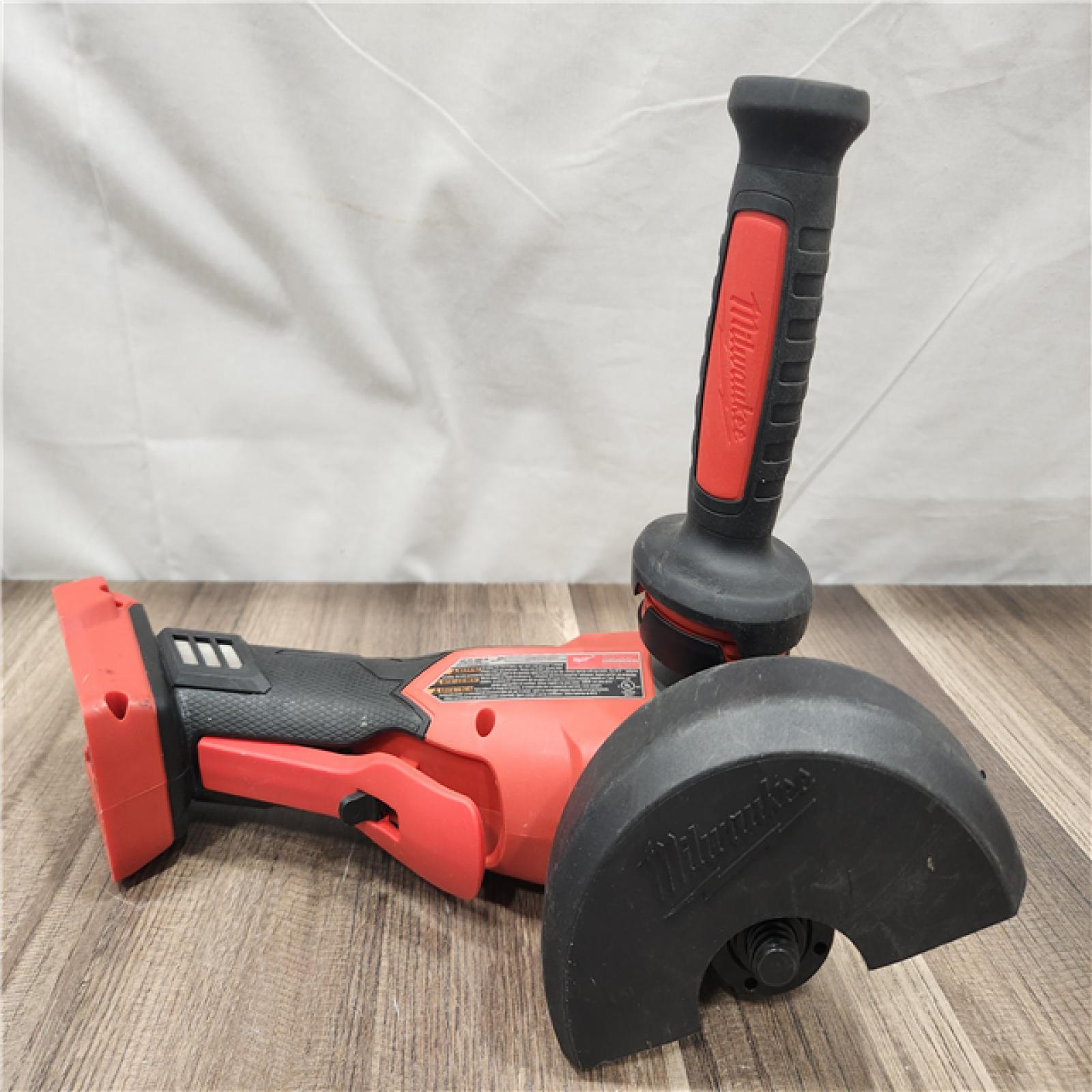 AS-IS- Milwaukee FUEL 18-Volt Lithium-Ion Brushless Cordless 4-1/2 in./5 in. Grinder W/Paddle Switch (Tool-Only)