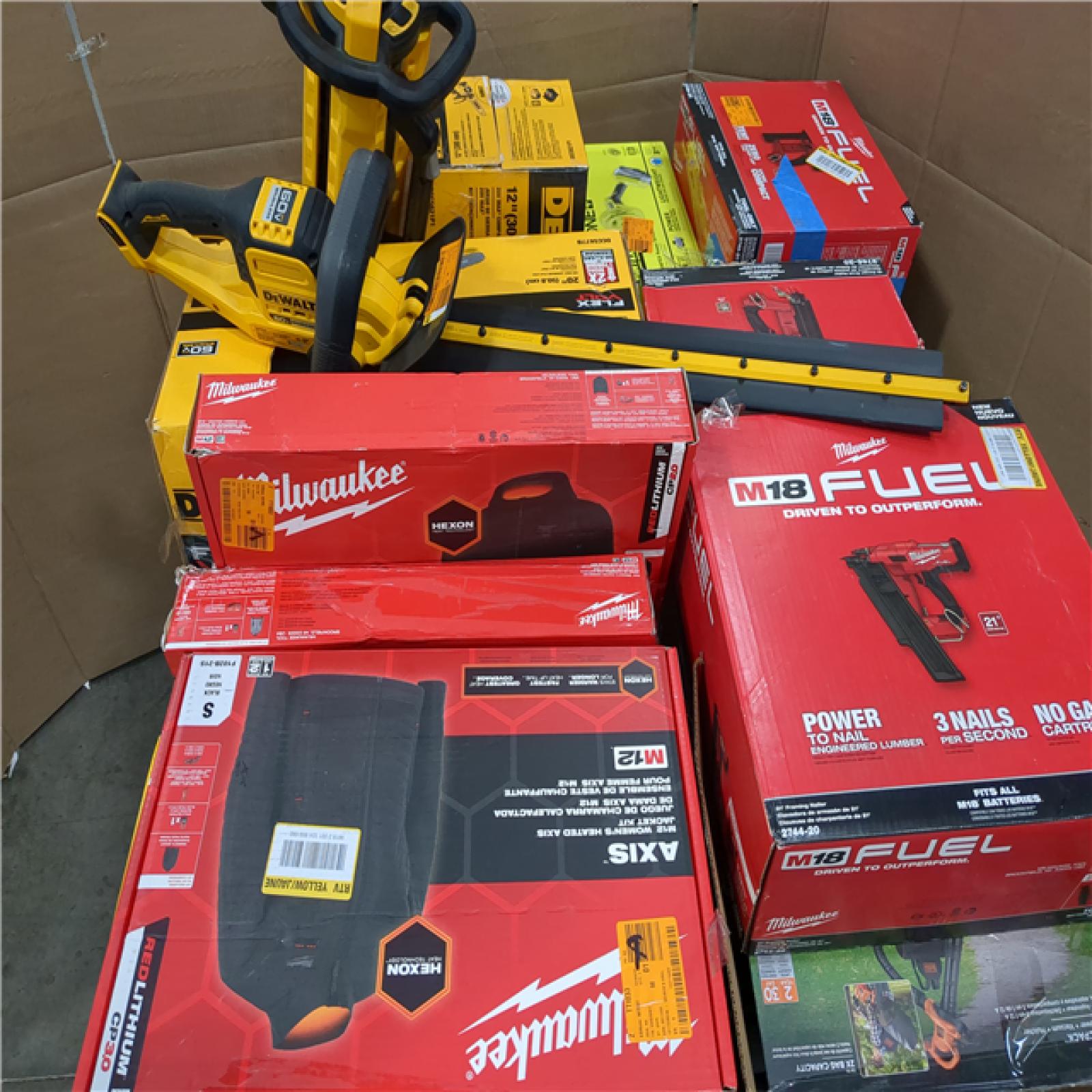 CALIFORNIA AS-IS TOOL PALLET