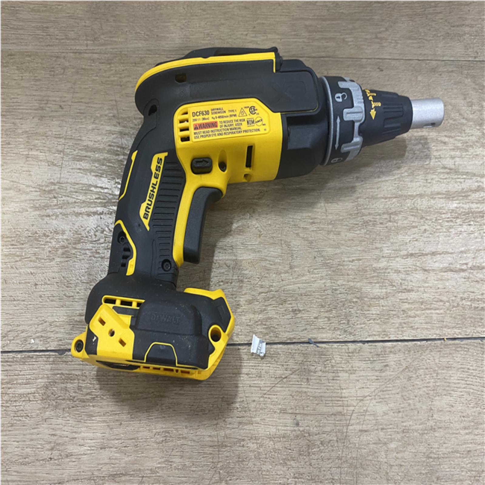 AS-IS DEWALT XR 20V MAX Lithium-Ion Cordless Brushless Screw Gun (Tool Only)