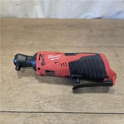 AS-IS Milwaukee 12V Lithium-Ion Cordless 3/8 in. Ratchet (Tool-Only)