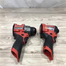AS-IS Milwaukee M12 FUEL Cordless 2-Tool Combo Kit