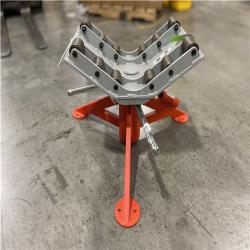 DALLAS LOCATION- AS IS RIGID 16 in.-31 in. Pipe Capacity Pipe Stand with Heavy-Duty Rollers