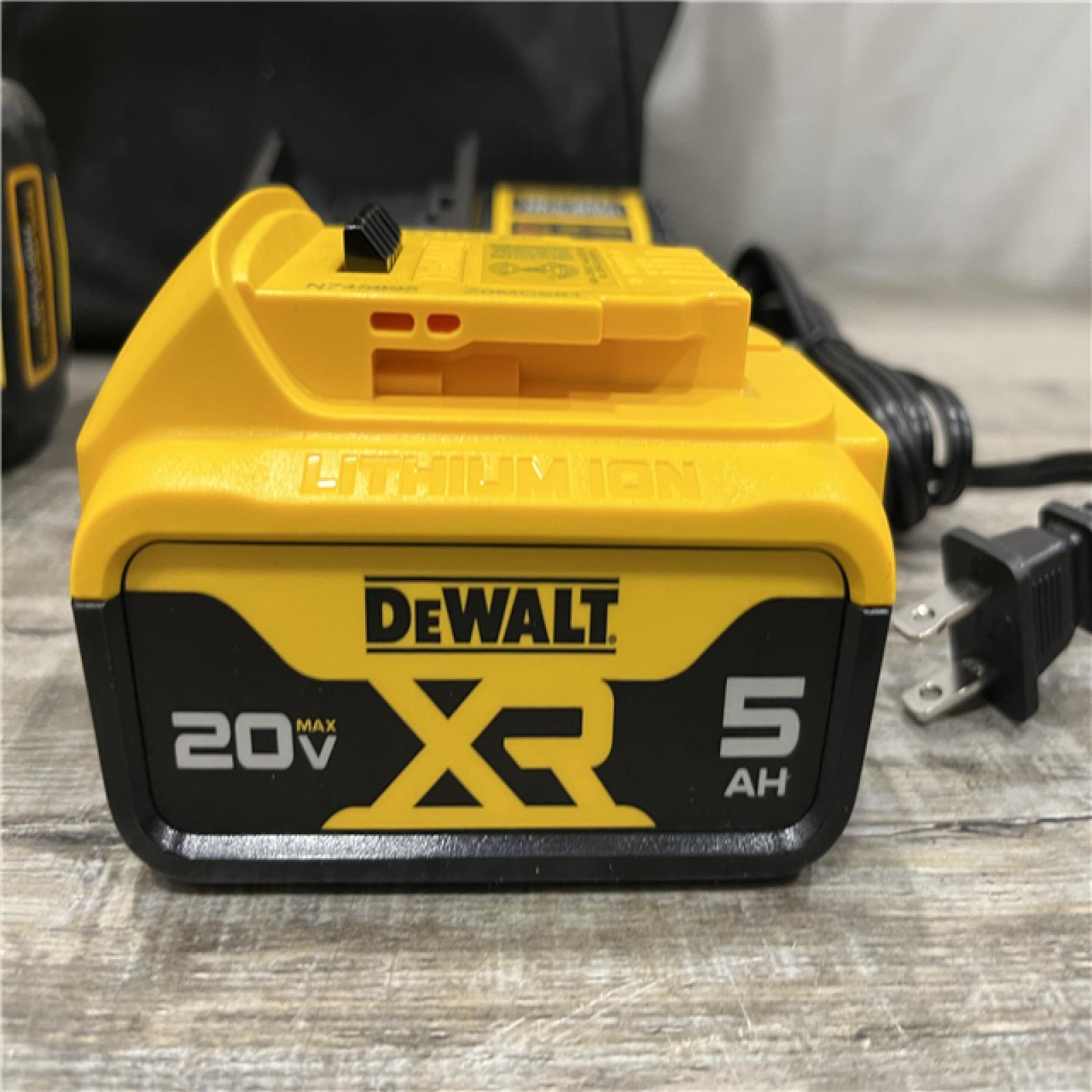 AS-IS DEWALT 20V MAX Lithium-Ion Cordless 1/2 in. Impact Wrench Kit
