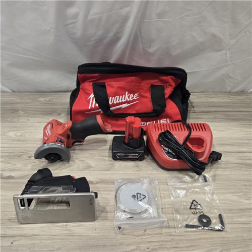 AS-IS M12 FUEL 12V 3 in. Lithium-Ion Cordless Cut Off Saw Kit