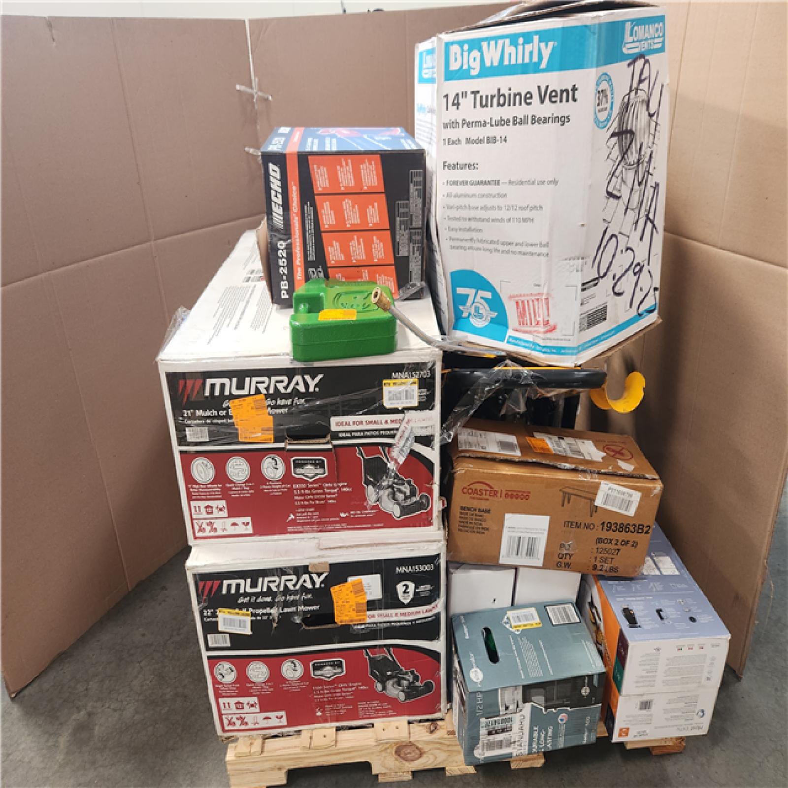 California AS-IS Home Improvement Pallet