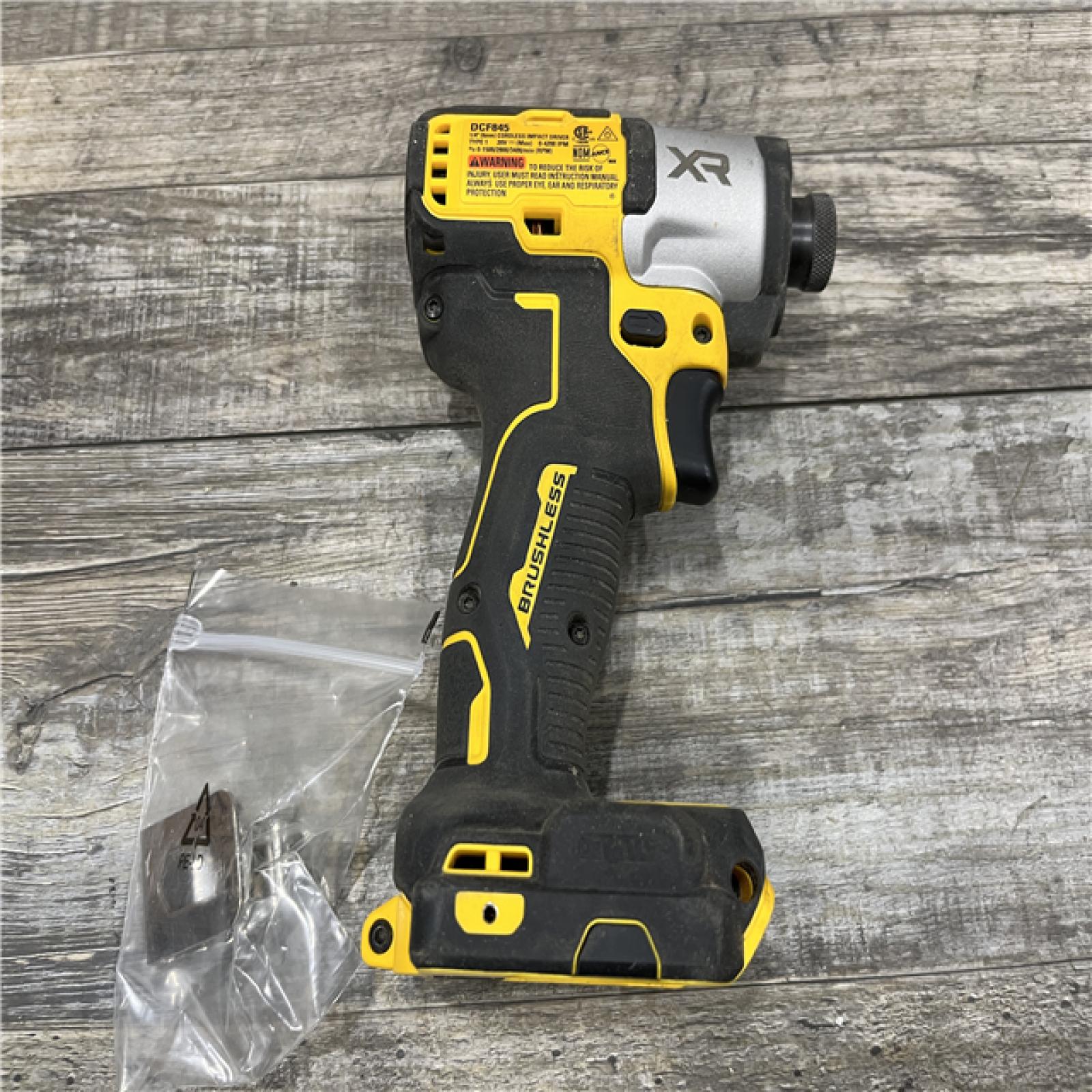 AS-IS DEWALT 20-Volt Maximum XR Cordless Brushless 1/4 in. 3-Speed Impact Driver (Tool-Only)