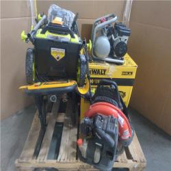 CALIFORNIA AS-IS OUTDOOR POWER EQUIPMENT