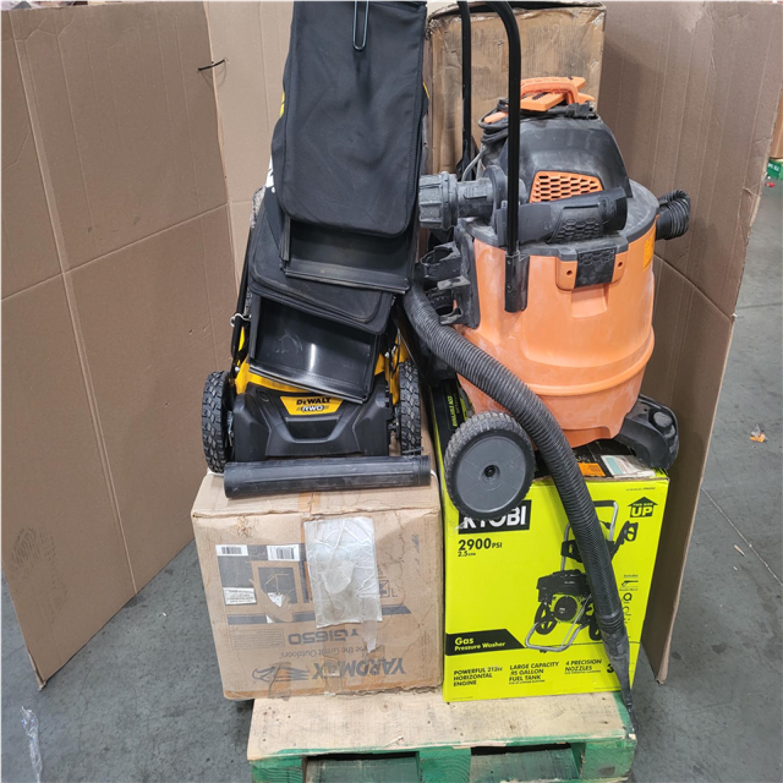 CALIFORNIA AS-IS OUTDOOR POWER EQUIPMENT