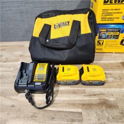 HOUSTON LOCATION - AS-IS (APPEARS LIKE NEW) DEWALT 20V MAX Lithium-Ion 2-Tool Cordless Brushless Combo Kit