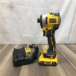 AS-IS DEWALT Atomic 20V Max Lithium-Ion Brushless Cordless Compact 1/4 in. Impact Driver Kit