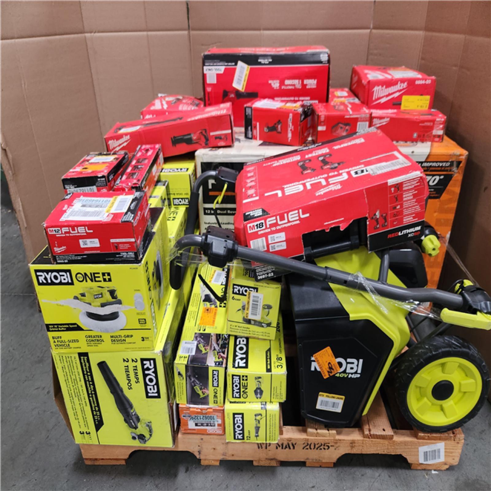 CALIFORNIA AS-IS TOOL PALLET