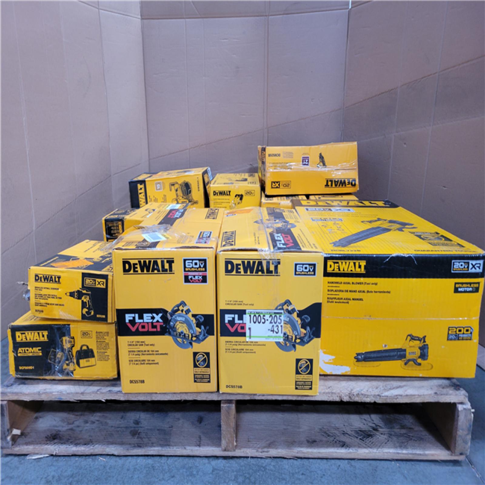 CALIFORNIA AS-IS TOOL PALLET