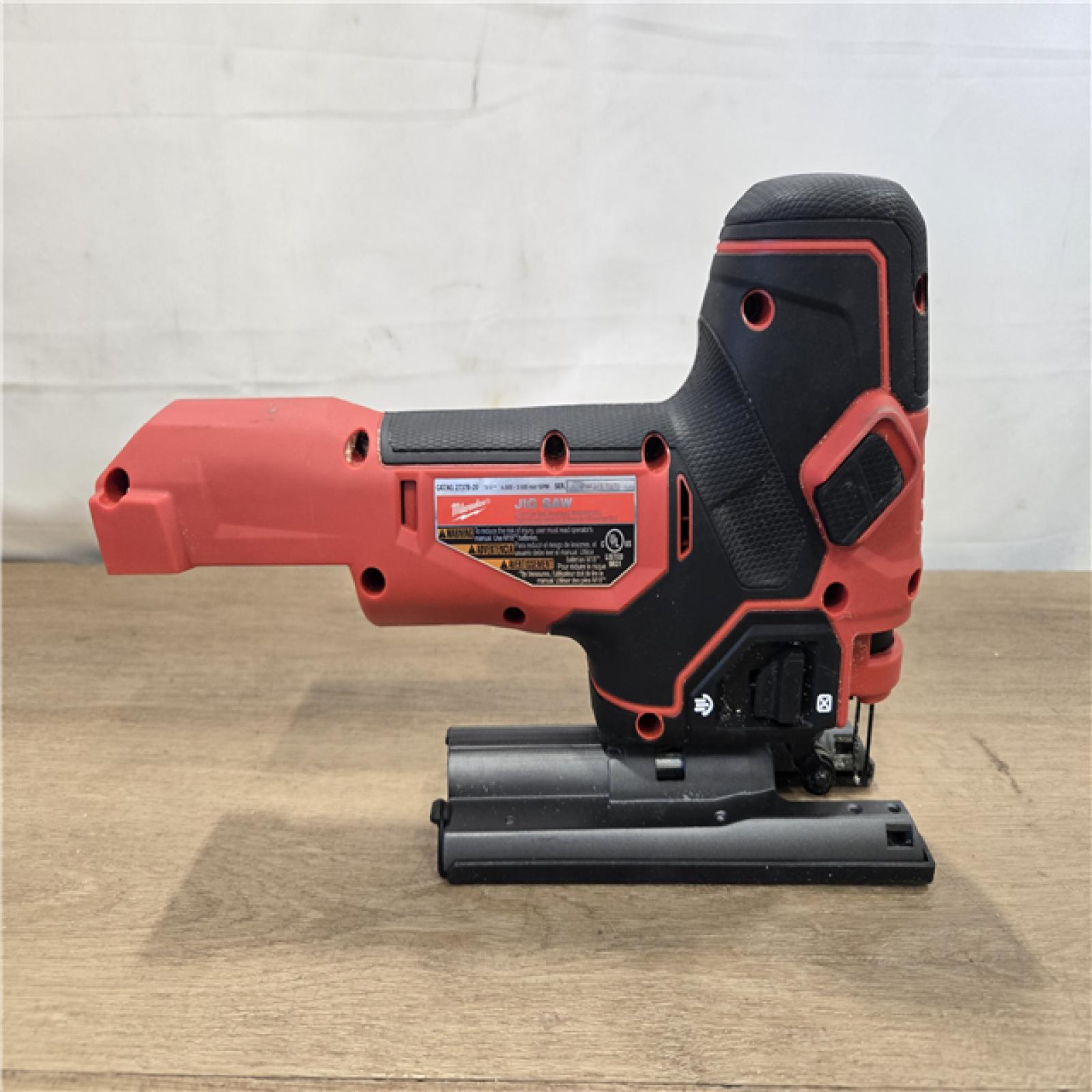 AS-IS Milwaukee FUEL 18V Cordless Barrel Grip Jig Saw (Tool Only)