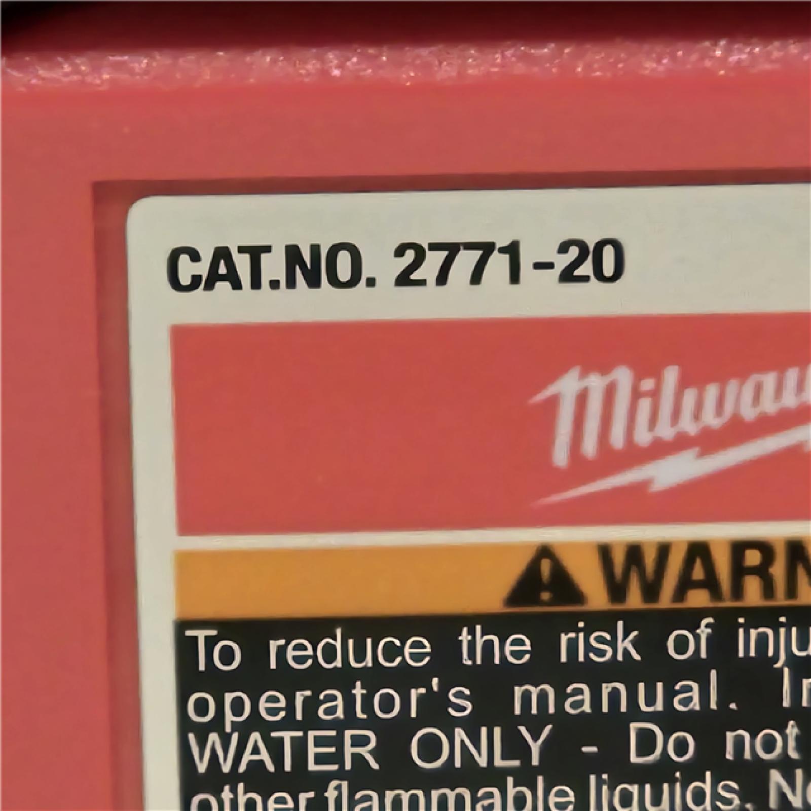 AS-IS Milwaukee 18V 1/4 HP Cordless Transfer Pump (Tool Only)