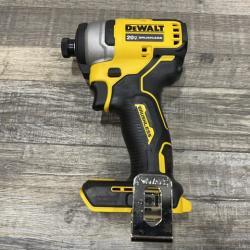 AS-IS DEWALT Atomic 20V Max Lithium-Ion Brushless Cordless Compact 1/4 in. Impact Driver Kit