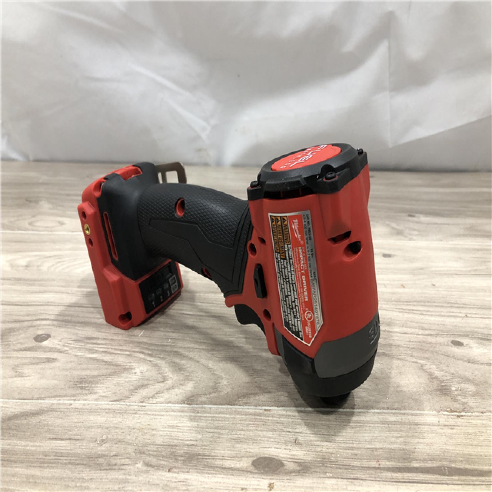 AS-IS MILWAUKEE FUEL 18V Lithium-Ion  Cordless Hammer Drill and Impact Driver Combo Kit