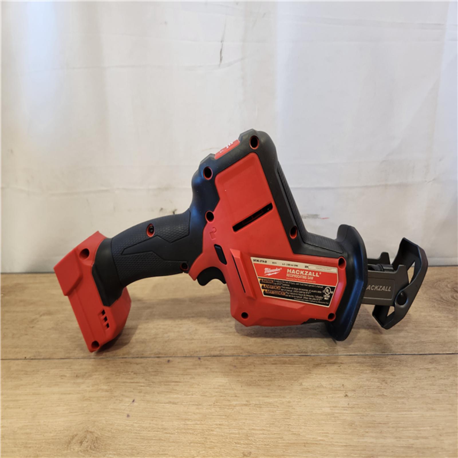 AS-IS- Milwaukee FUEL 18V Lithium-Ion Brushless Cordless HACKZALL Reciprocating Saw (Tool-Only)