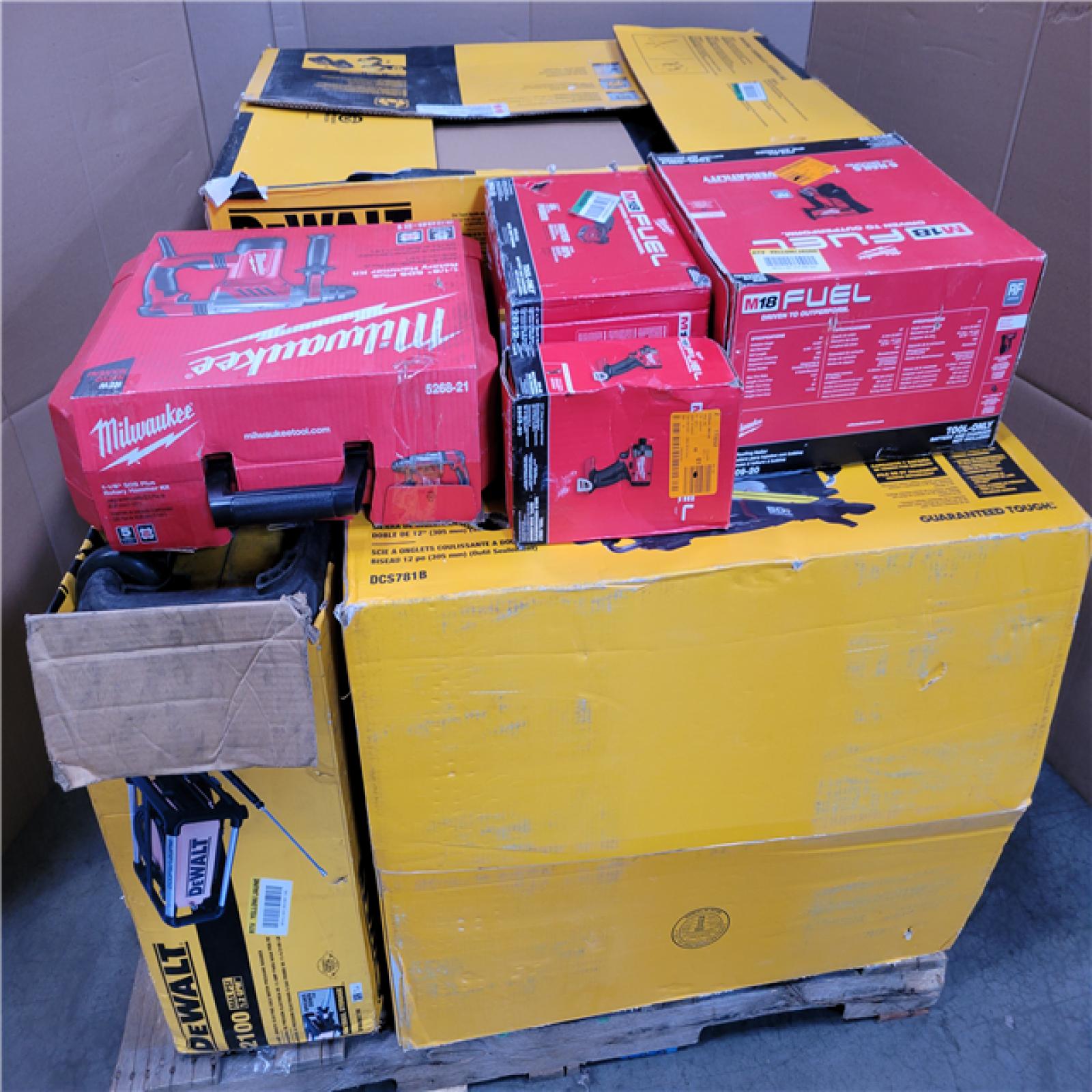 CALIFORNIA AS-IS TOOL PALLET