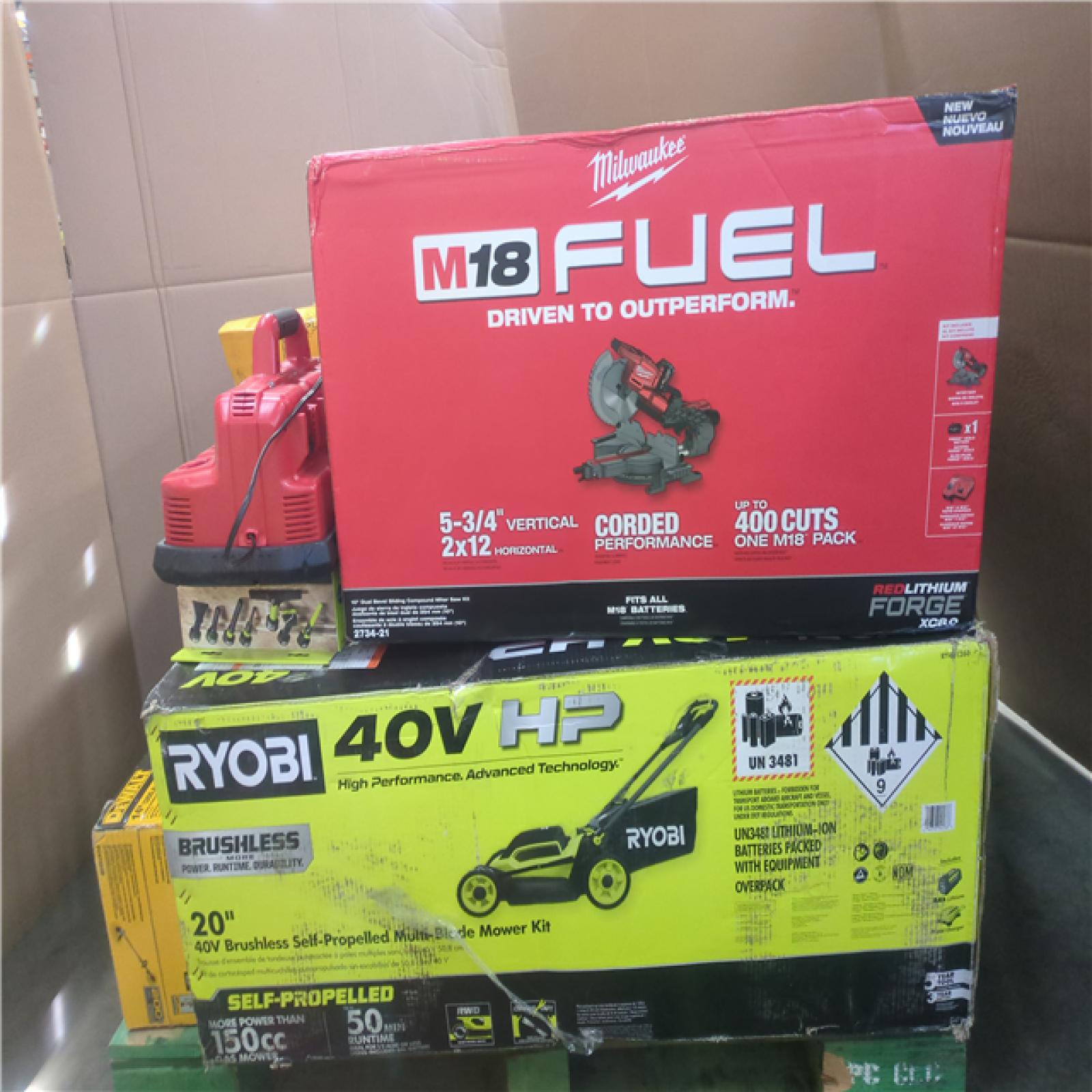 CALIFORNIA AS-IS TOOL PALLET