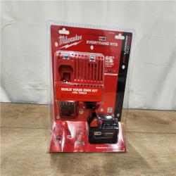 NEW- Milwaukee 18-Volt Lithium-Ion XC Starter Kit with One 5.0Ah Battery and Charger