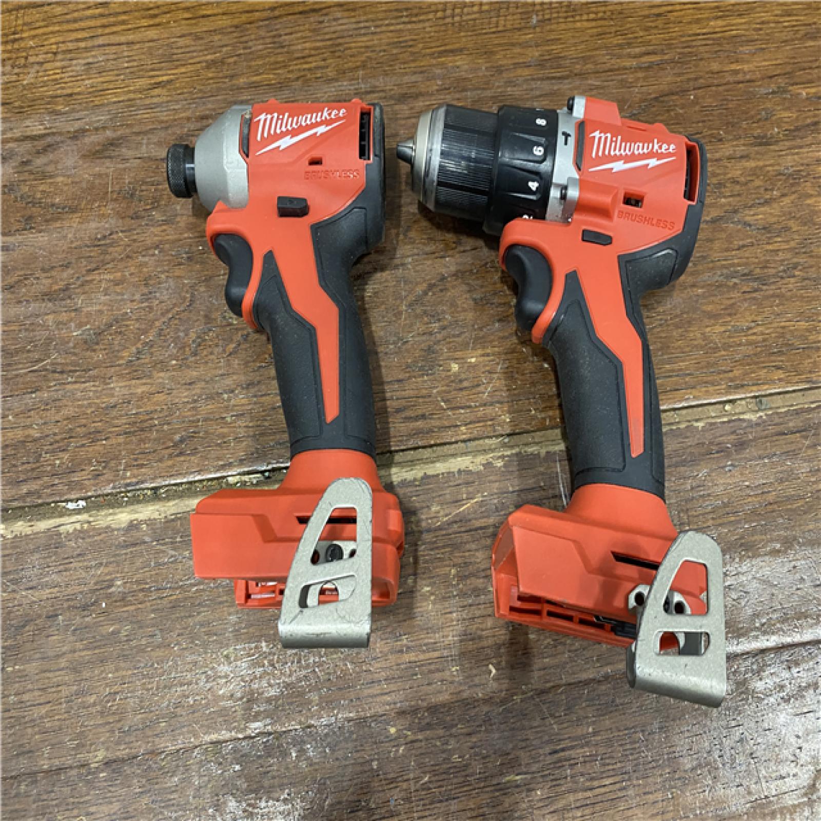 AS=IS Milwaukee M18 Compact Brushless 2-Tool Combo Kit