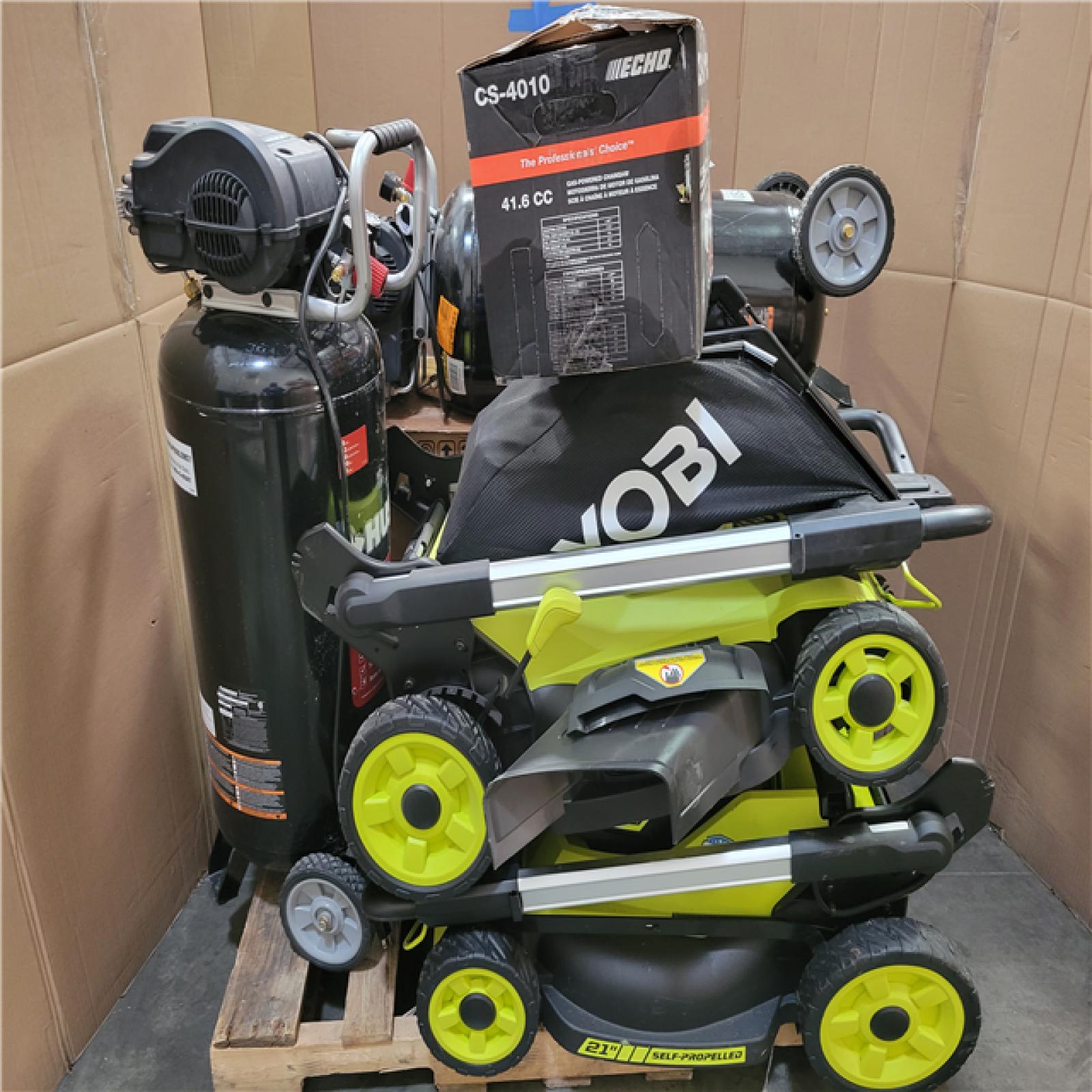CALIFORNIA AS-IS OUTDOOR POWER EQUIPMENT