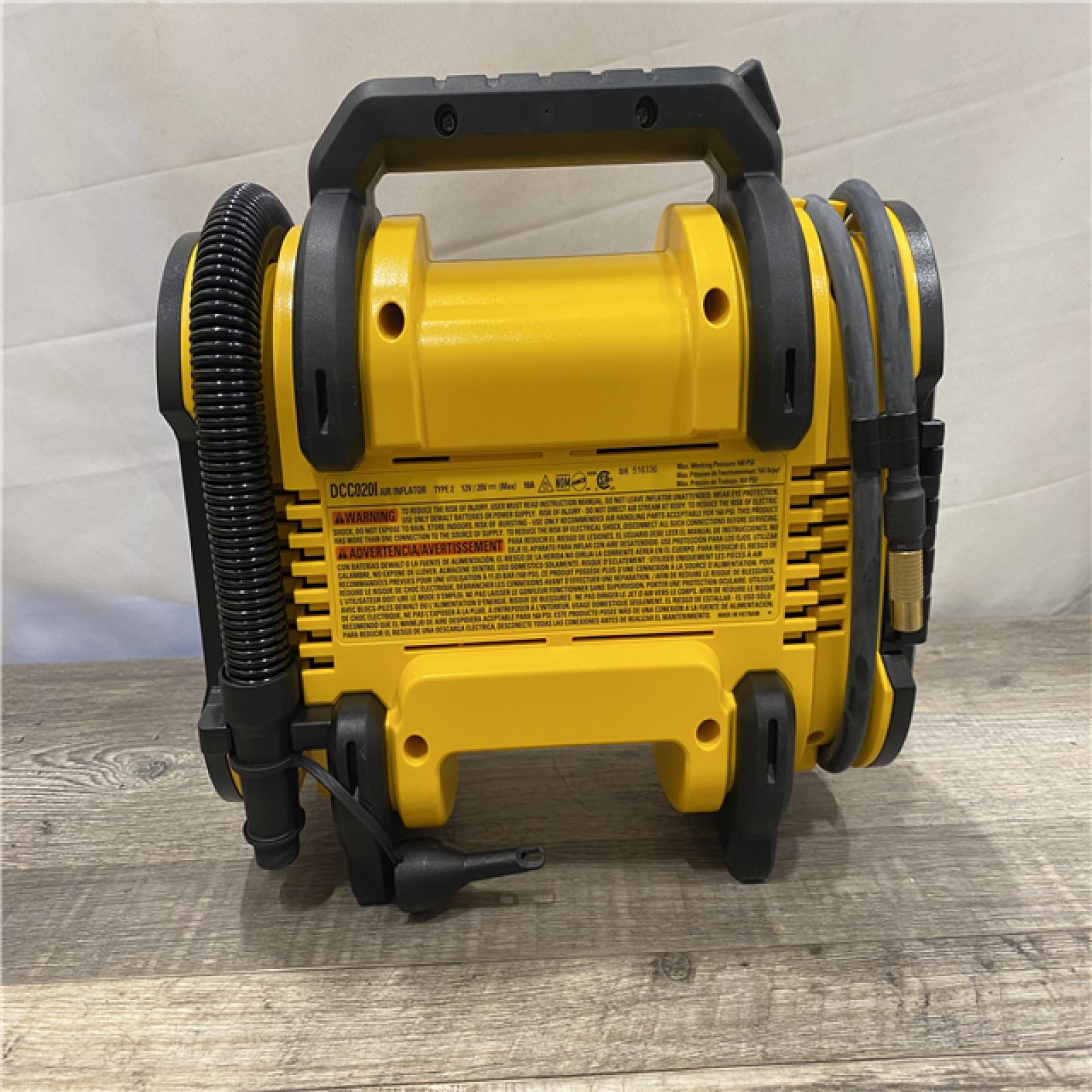 AS-IS DEWALT 20V MAX Cordless Electric Portable Inflator (Tool Only)