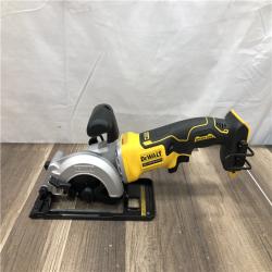 AS-IS DEWALT ATOMIC 20V MAX Cordless Brushless 4-1/2 in. Circular Saw (Tool Only)