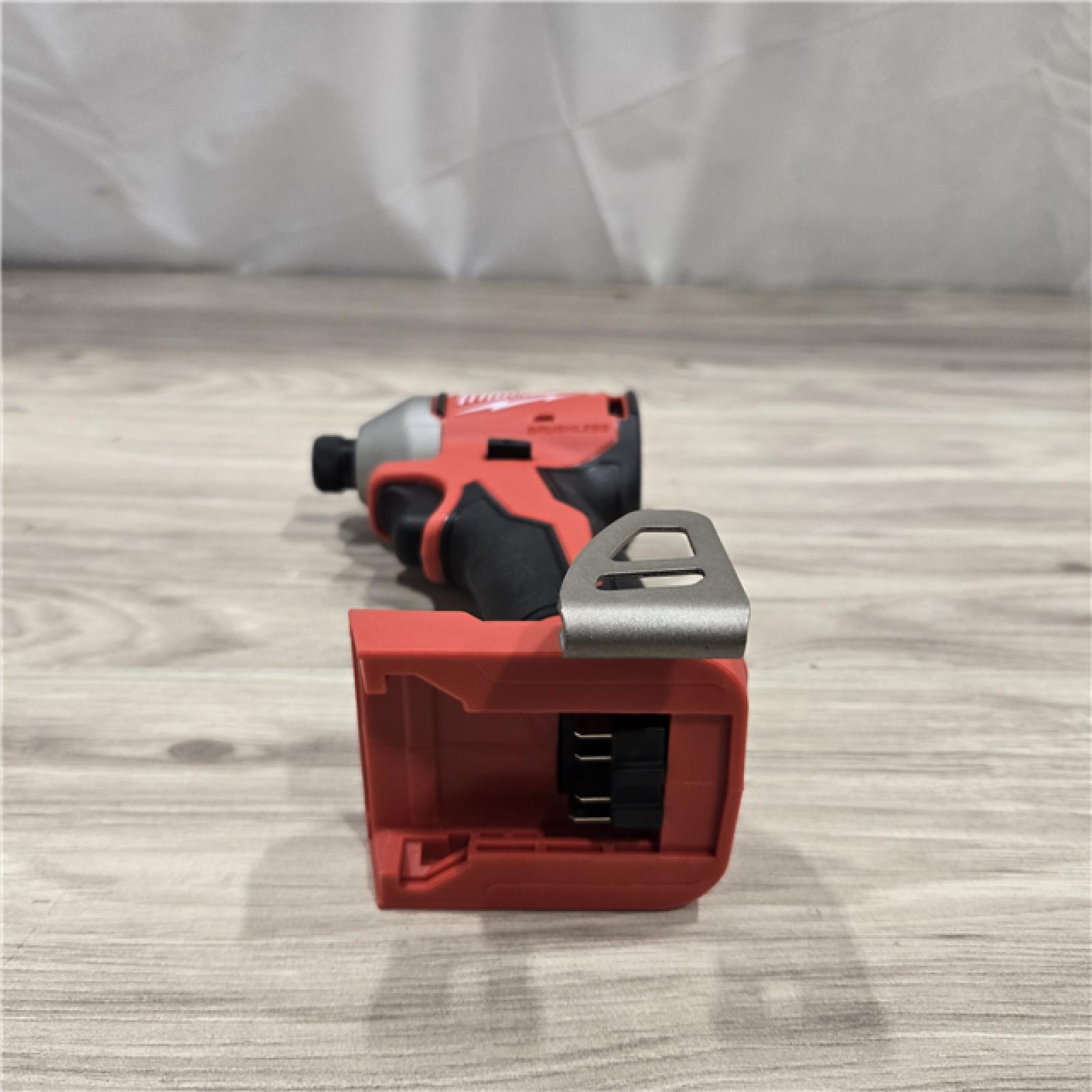 AS-IS Milwaukee M18 18V Cordless 1/4 in. Compact Impact Driver (Tool Only)