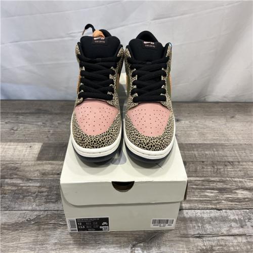 LIKE NEW Nike SB Dunk Low Pro QS Rust Pink and Rough Green SZ 12