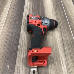 AS-IS Milwaukee  FUEL 18V Lithium-Ion Brushless Cordless 1/2 in. Hammer Drill/Driver (Tool-Only)