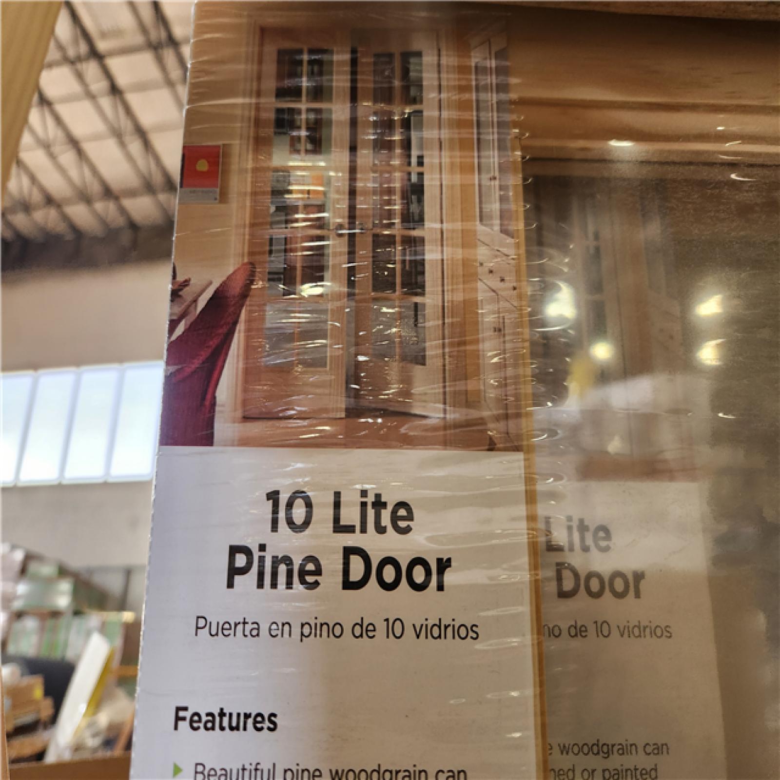 Phoenix AS-IS Mixed Masonite Pine Interior Door Pallet (8-Doors)