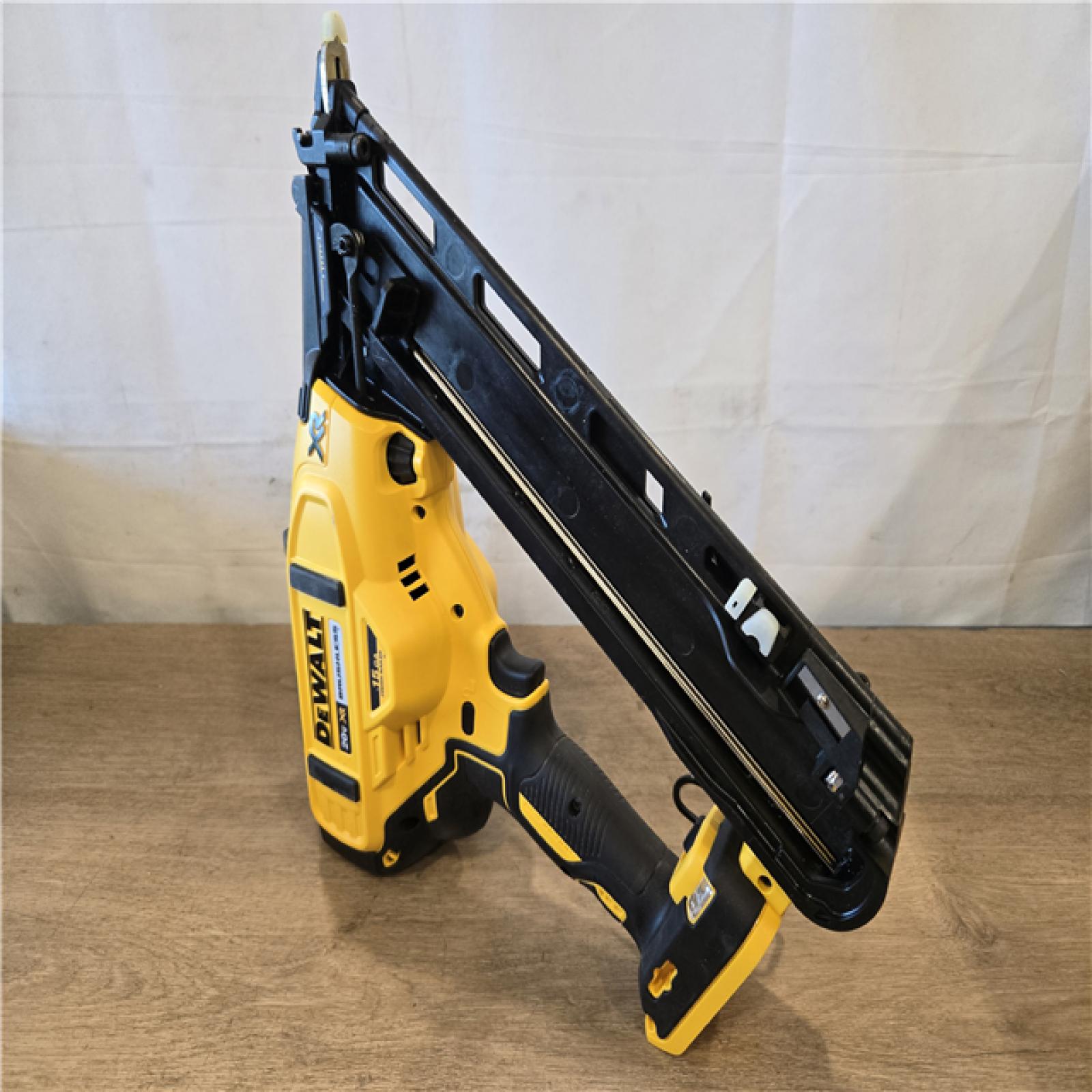 AS-IS DEWALT Cordless 20V MAX XR Angled Finish Nailer (Tool Only)