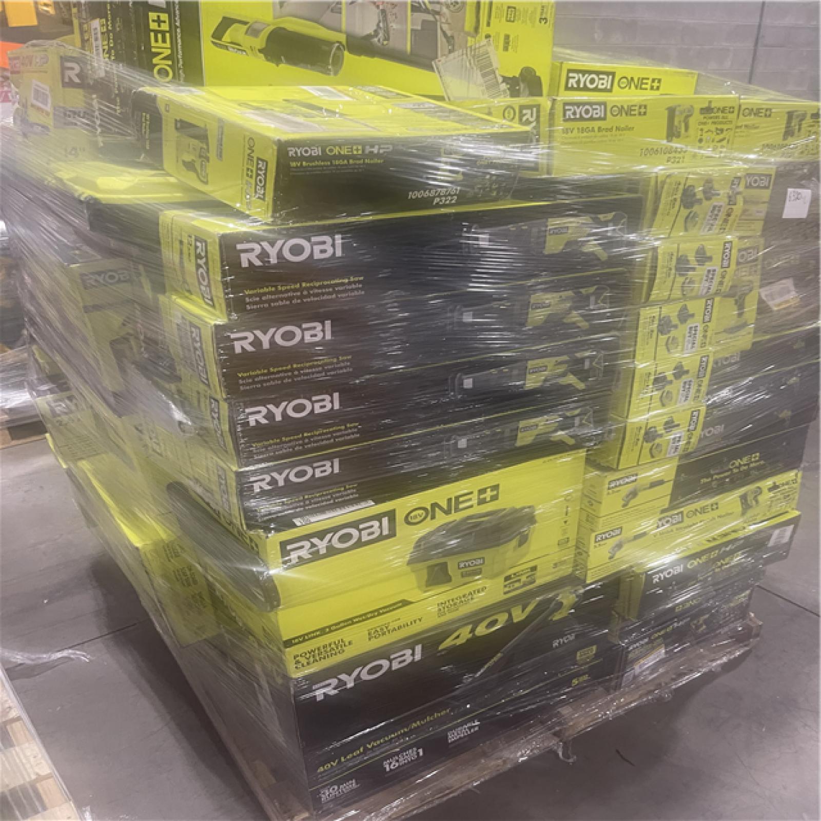 Pittston Location As-IS Power Tools Partial Truckload (11 Pallets) 6320-C