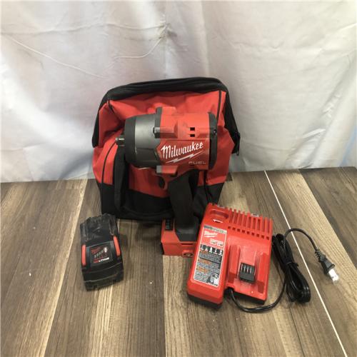 AS-IS Milwaukee FUEL 18V Lithium-Ion Brushless Cordless 1/2 in. Impact Wrench w/Friction Ring Kit