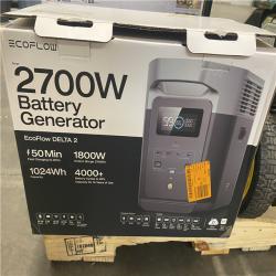 Dallas Location - As-Is EcoFlow Battery Generator DELTA 2 Solar Generator
