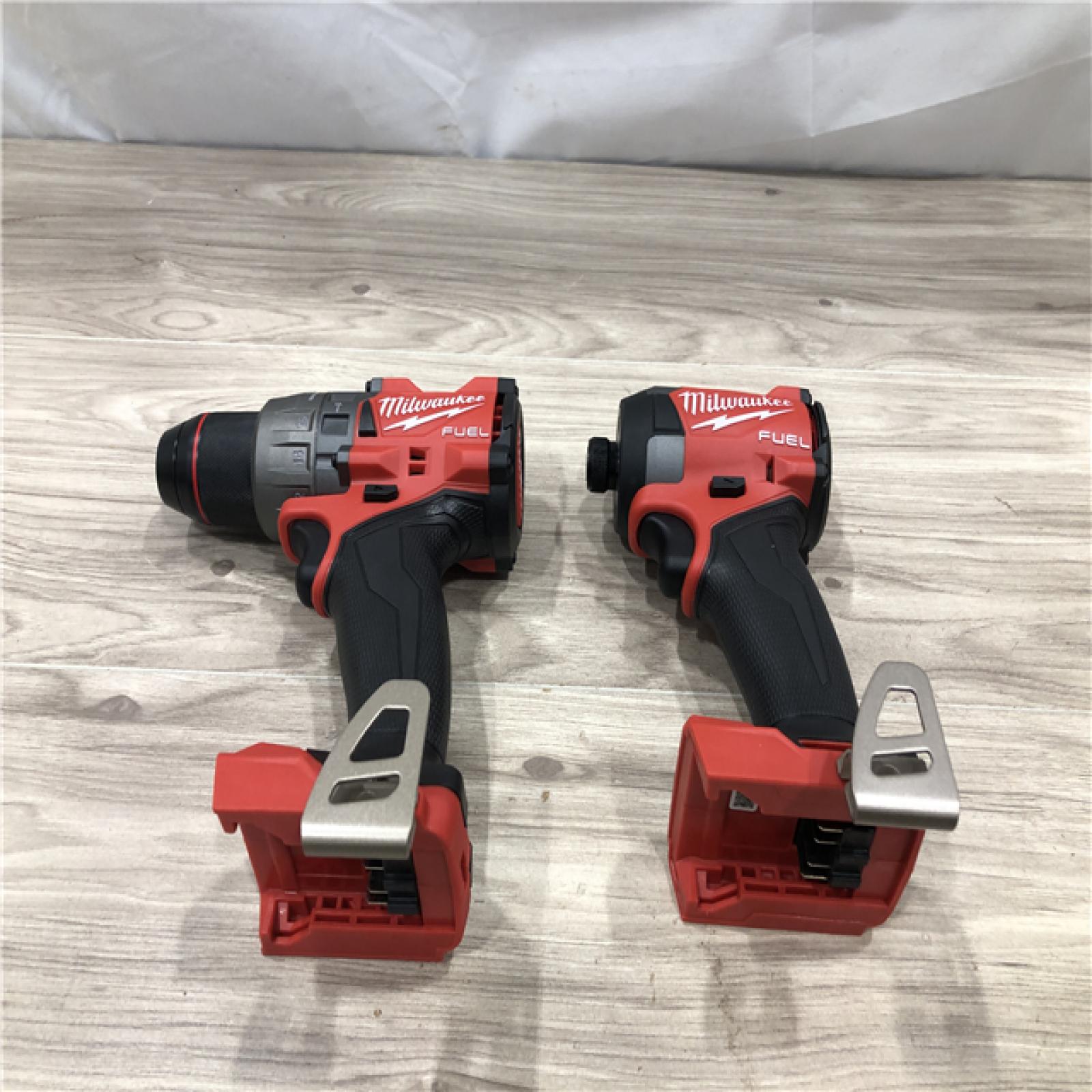 AS-IS MILWAUKEE FUEL 18V Lithium-Ion  Cordless Hammer Drill and Impact Driver Combo Kit