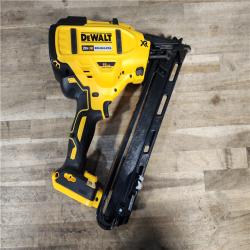 HOUSTON LOCATION - AS-IS DEWALT Cordless 20V MAX XR Angled Finish Nailer (Tool Only)