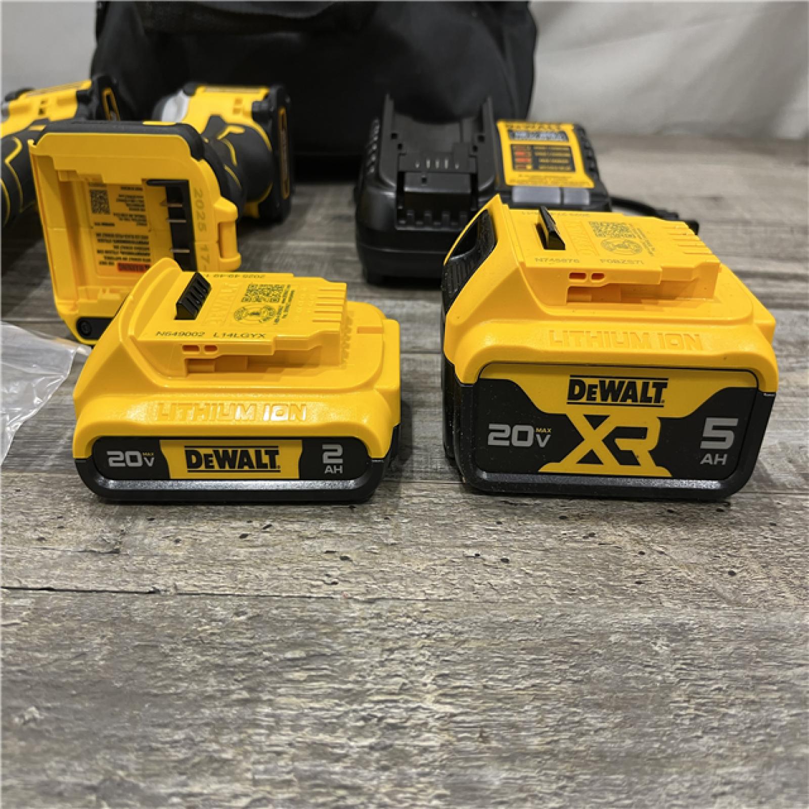 AS-IS DEWALT ATOMIC 20V MAX Lithium-Ion Cordless 2-Tool Combo Kit