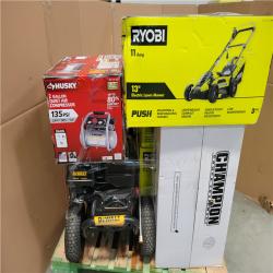 CALIFORNIA AS-IS OUTDOOR POWER EQUIPMENT
