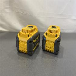 AS-IS - DEWALT FLEXVOLT 20-Volt/60-Volt MAX Lithium-Ion 6.0Ah Battery Pack (2-Pack)