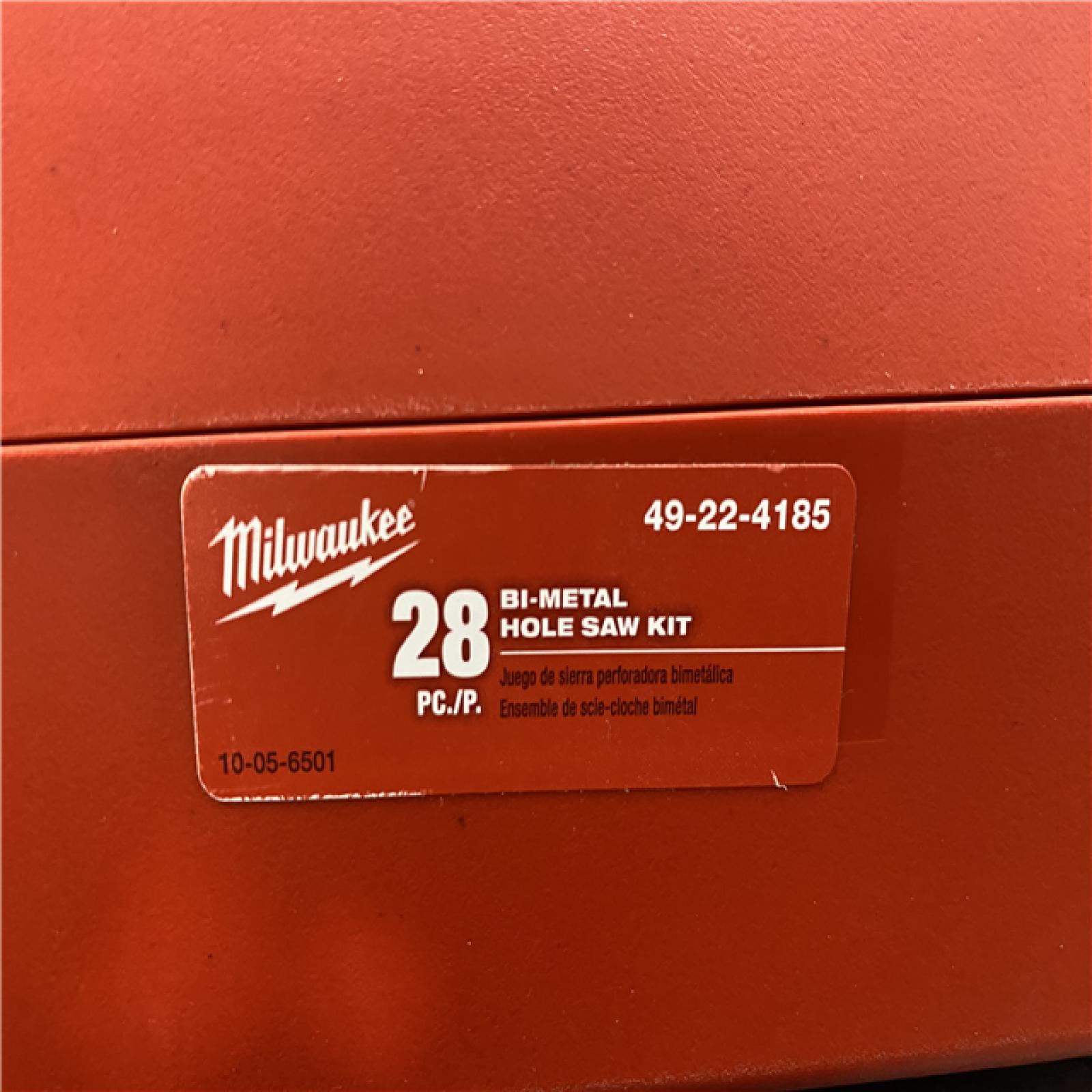 AS-IS Milwaukee Hole Dozer General Purpose Bi-Metal Hole Saw Set (28-Piece)