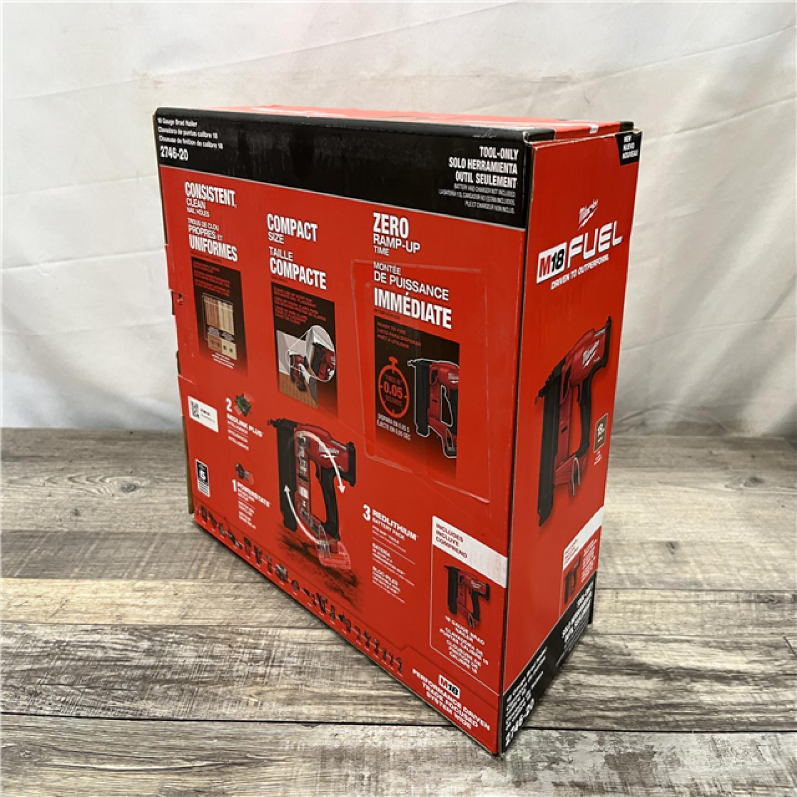 NEW - Milwaukee FUEL 18-Volt Lithium-Ion Brushless Cordless Gen II 18-Gauge Brad Nailer (Tool-Only)