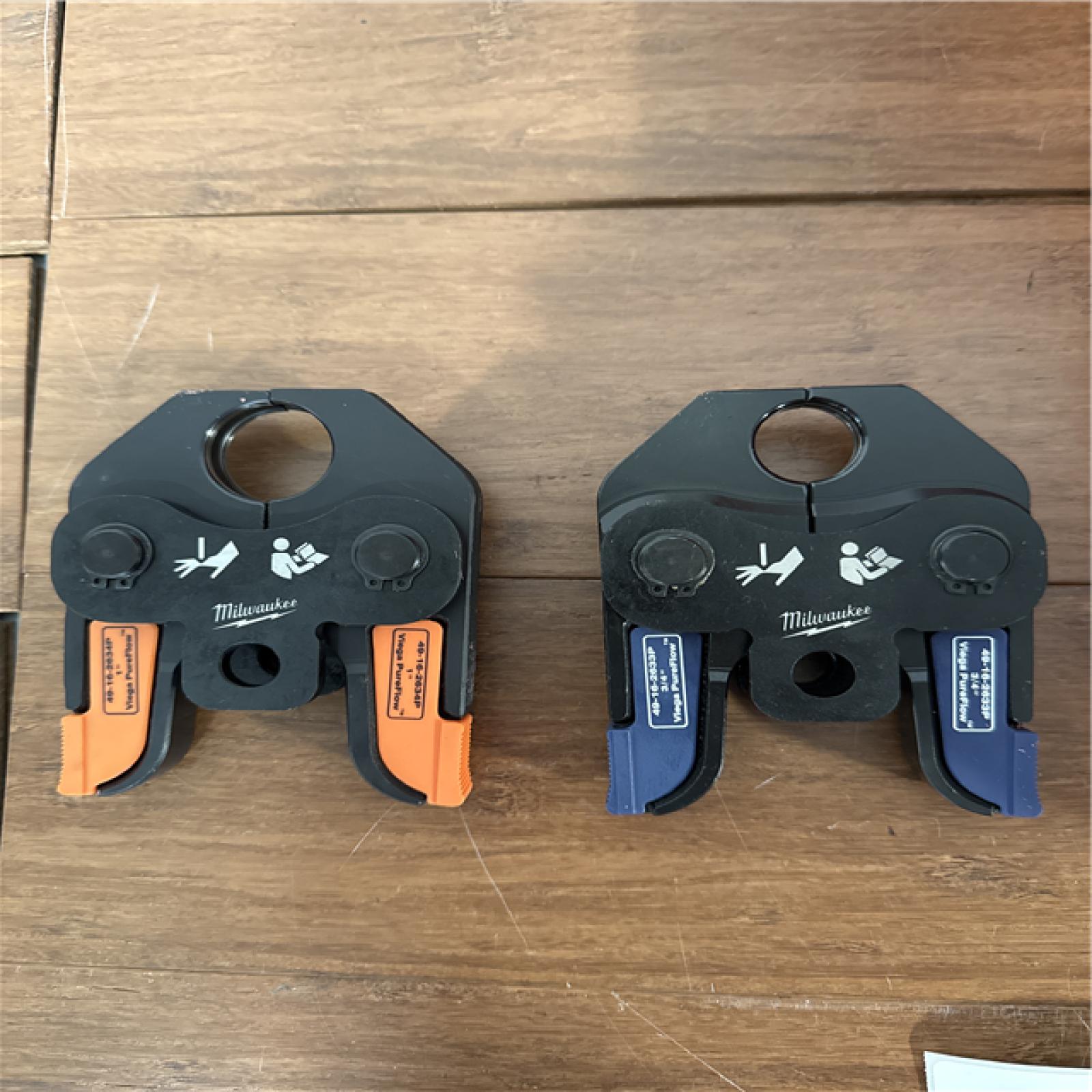 California AS-IS Milwaukee m18 Short Throw Press Tool Kit  includes (2) Batteries  Charger & Hard Case